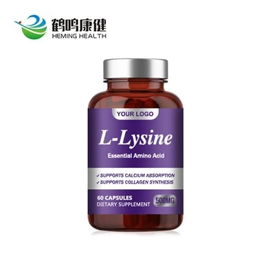 Capsúil L-lísín 500mg